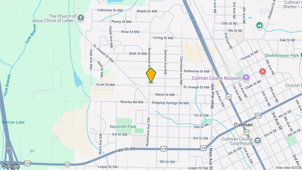 404 Rosemont Ave NW Map and Location Details