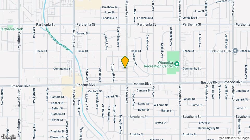 20501 Mandell St Map and Location Details