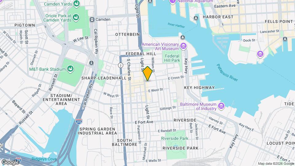 105 E Cross St Mapa y Detalles de la Ubicación