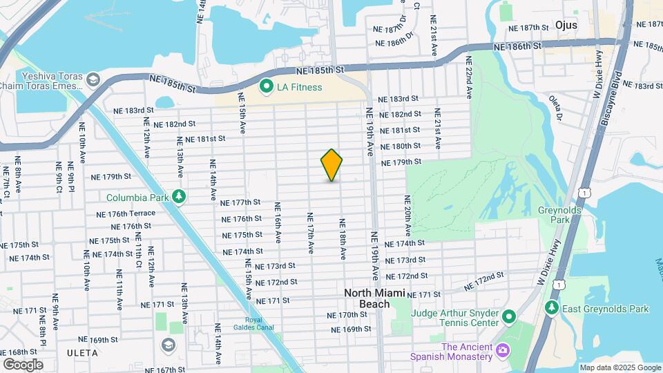 1776 NE 178th St-Unit -2 Map and Location Details