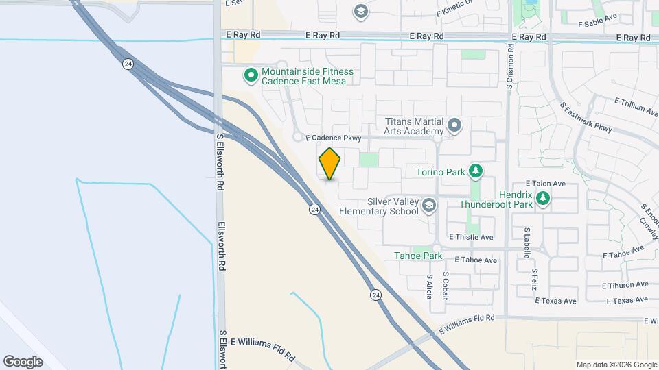 9511 E Talon Ave Map and Location Details