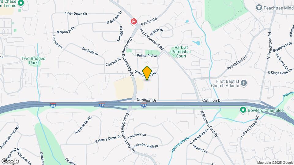 4333 Dunwoody Pl Map and Location Details