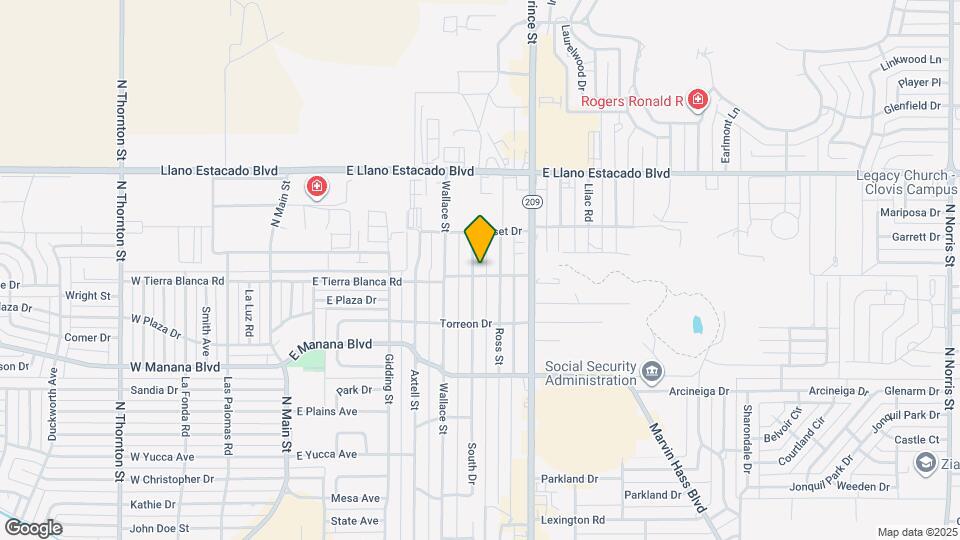 612 E Tierra Blanca Rd Map and Location Details