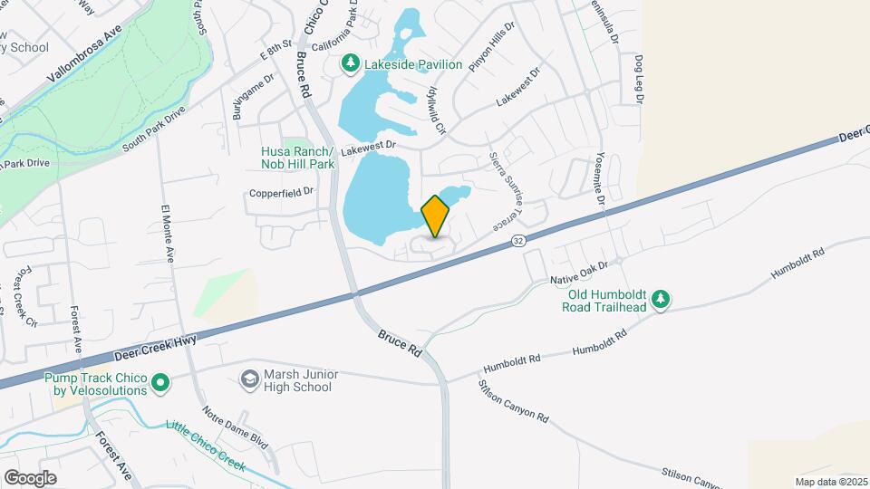 22 Sierra Lakeside Ln Map and Location Details