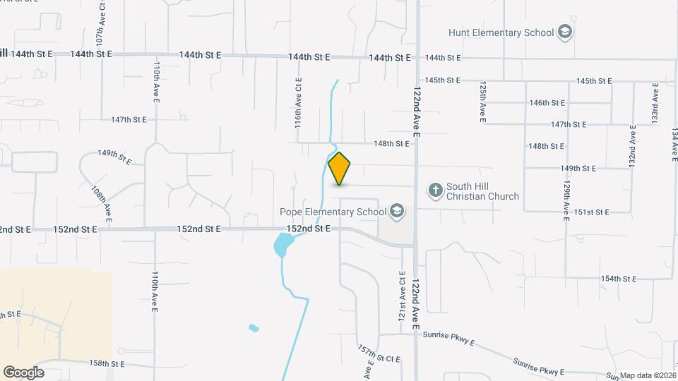 11821 150th St Ct E Mapa y Detalles de la Ubicación