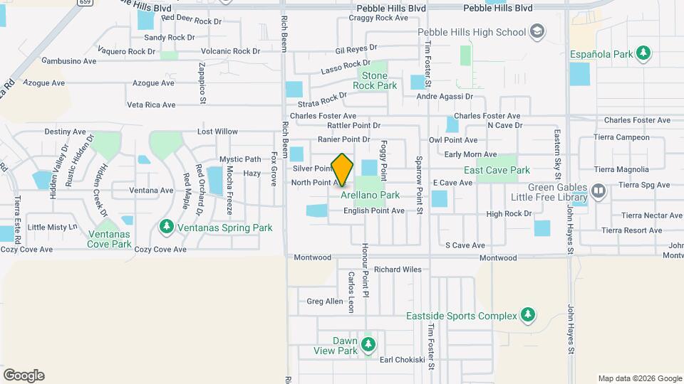 14227 Bluesky Point Ct Map and Location Details