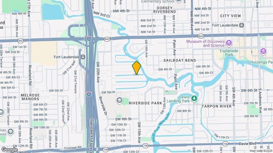 1521 SW 5th St Map and Location Details