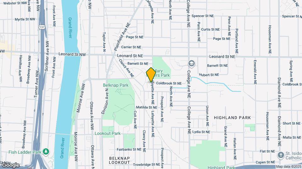 1023-1025 Lafayette Ave NE Map and Location Details