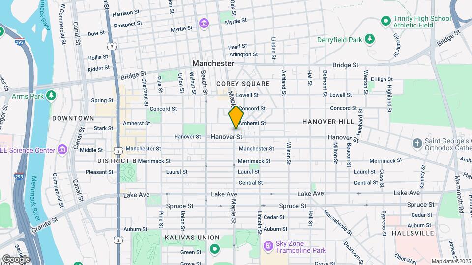 332 Hanover St Map and Location Details