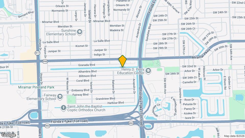 7251 Alhambra Blvd Map and Location Details