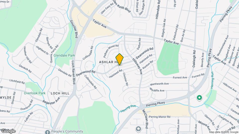 1203 Deanwood Rd Map and Location Details