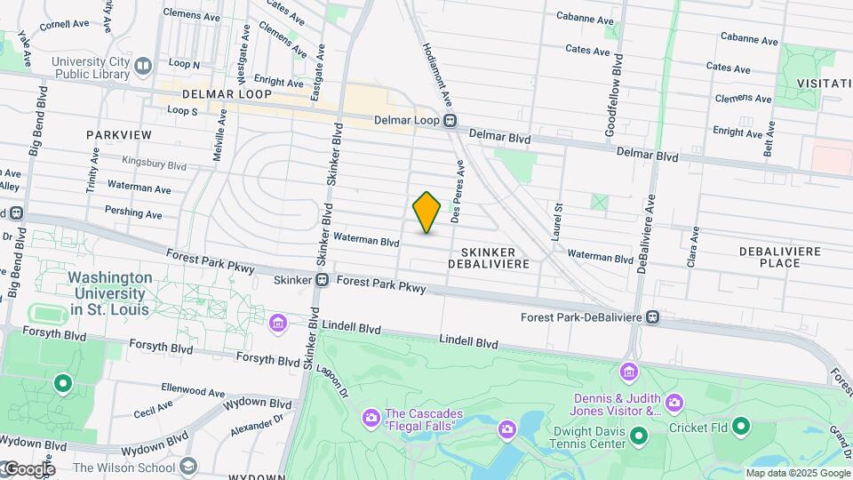 6031 Waterman Blvd Mapa y Detalles de la Ubicación