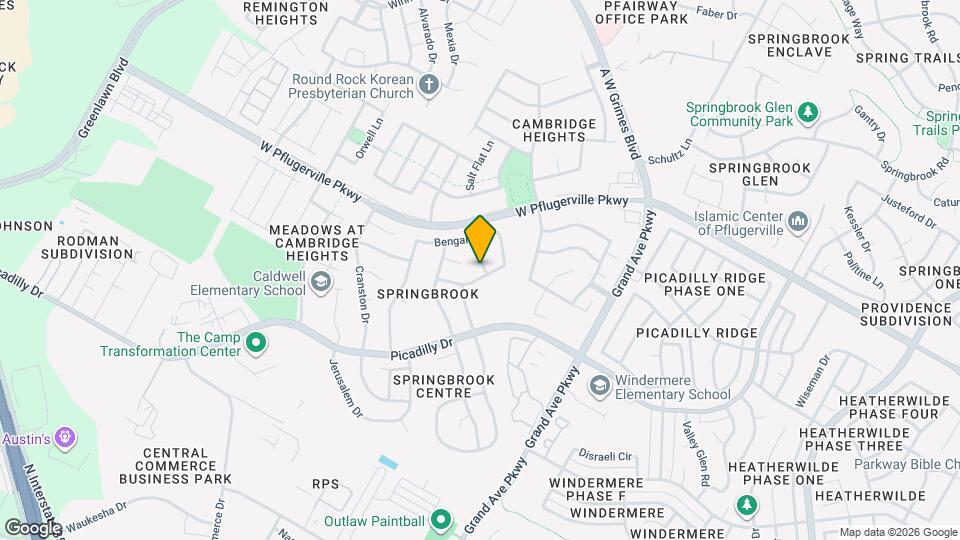 1530 Arusha St Map and Location Details