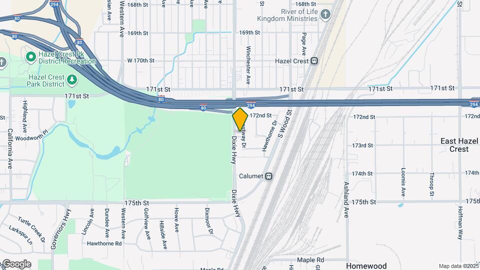 17218 Forestway Dr Map and Location Details