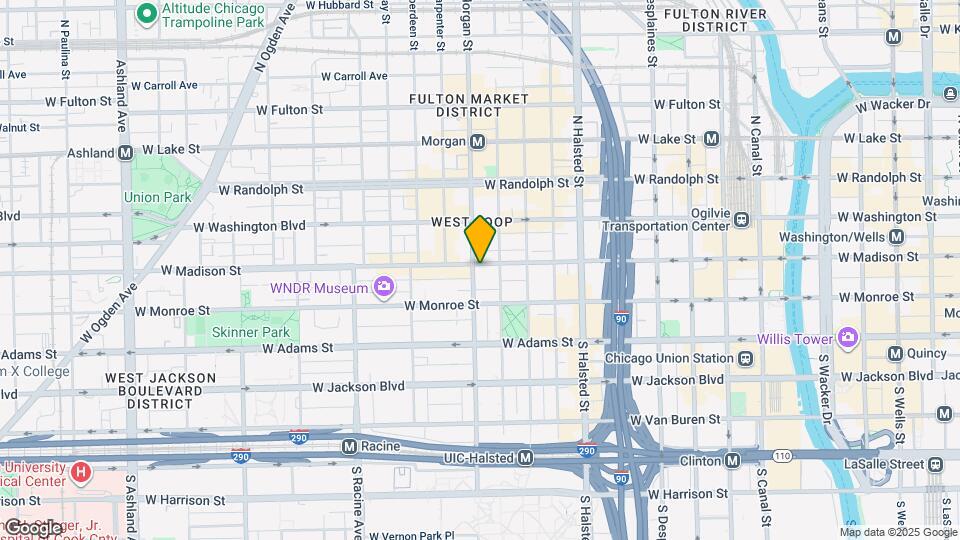 939-949 W Madison St Map and Location Details