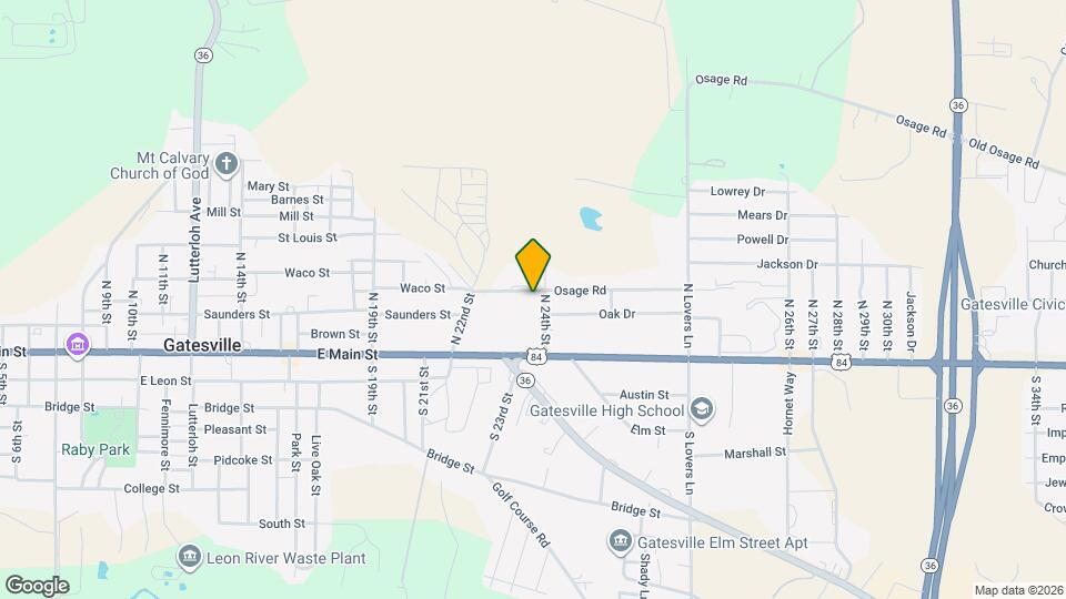 2318 Osage Rd Map and Location Details