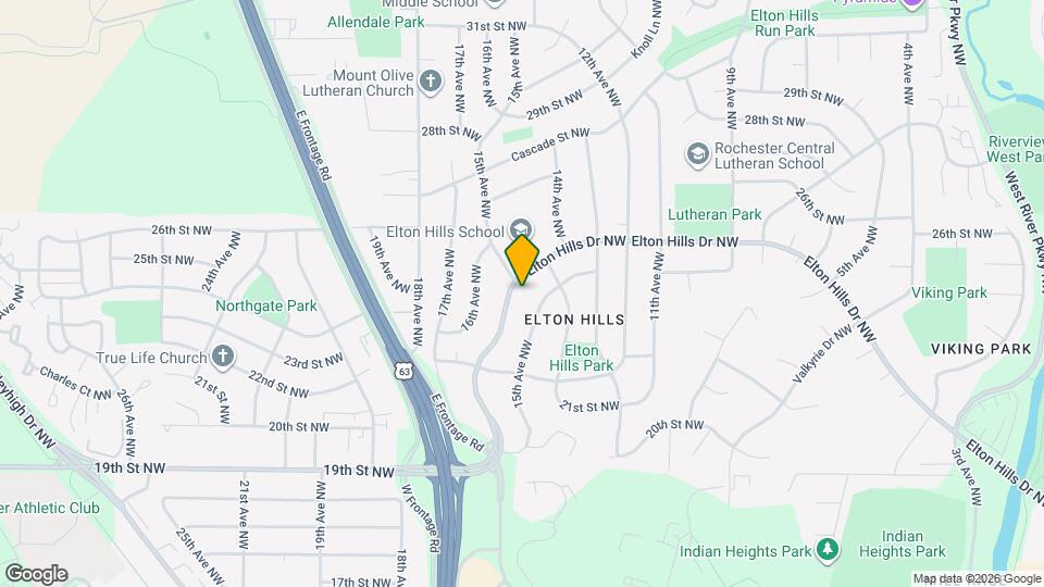 2324 Elton Hills Dr NW Map and Location Details