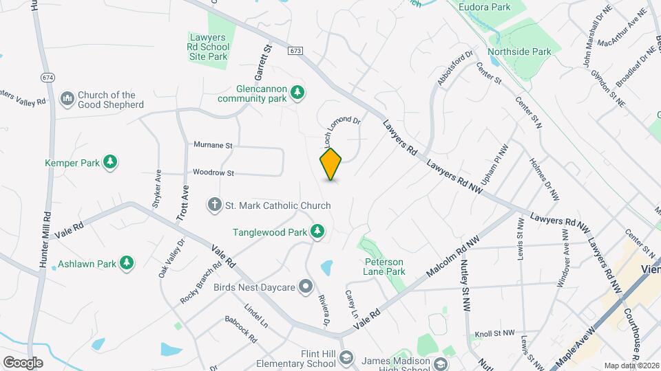 2230 Carmichael Dr Map and Location Details