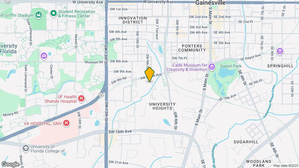 1000 SW 9th St Map and Location Details