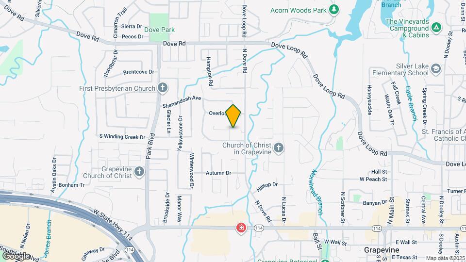 820 Lake Forest Ct Map and Location Details