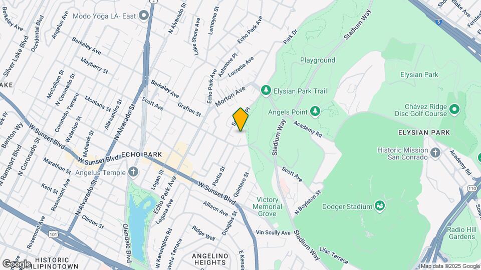 1521 Portia St Mapa y Detalles de la Ubicación
