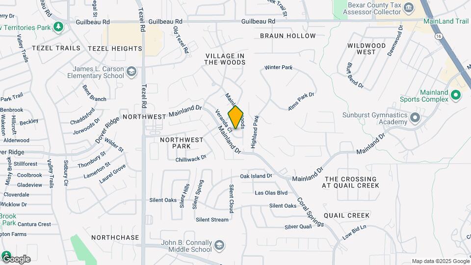 8715 Veranda Ct Map and Location Details