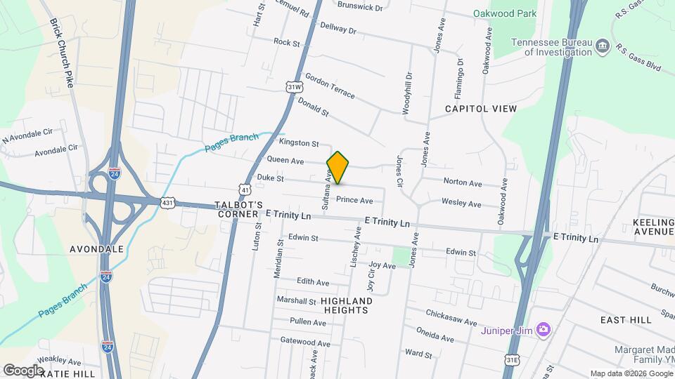 308 Duke St Map and Location Details