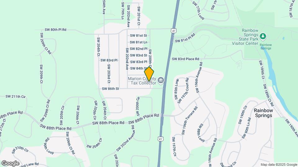 8558 SW 200th Ct Map and Location Details