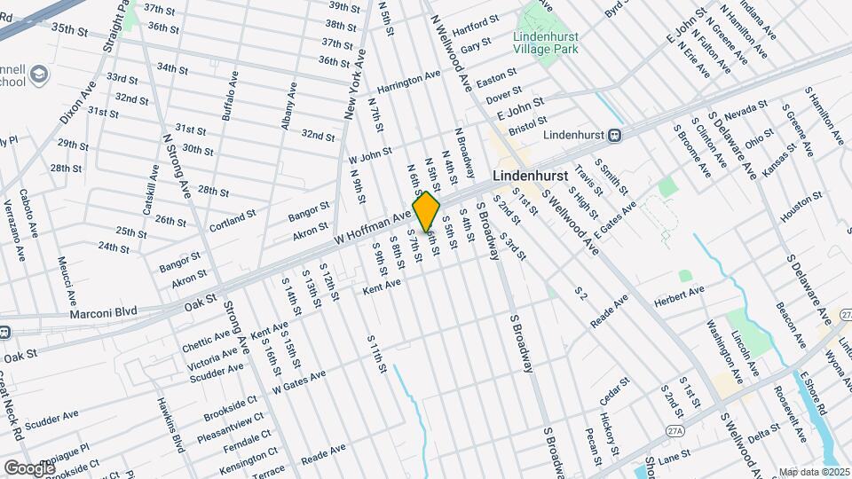 137 S 6th St Map and Location Details