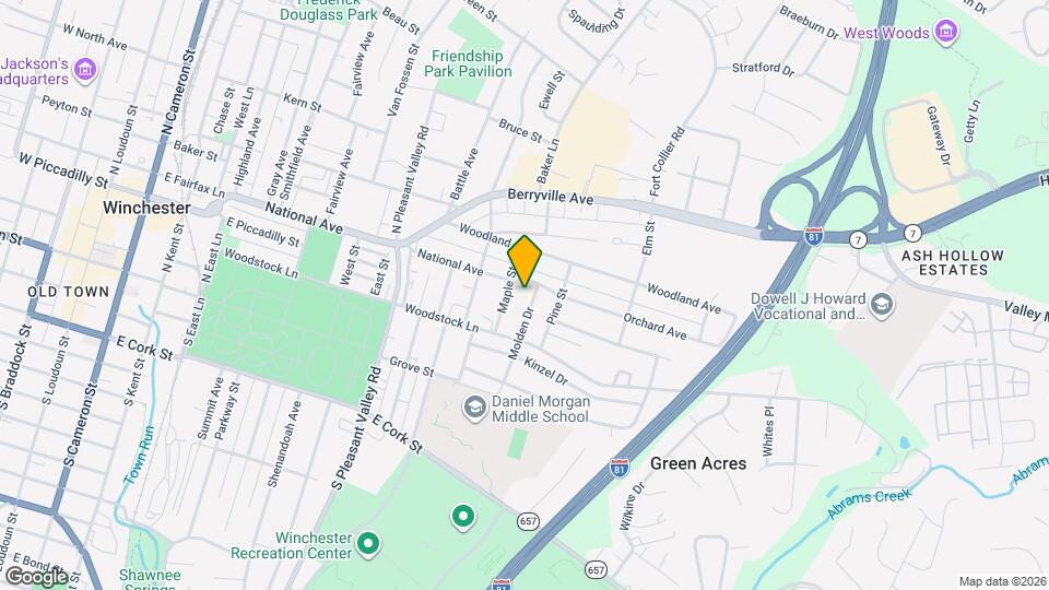 233 Molden Dr Map and Location Details