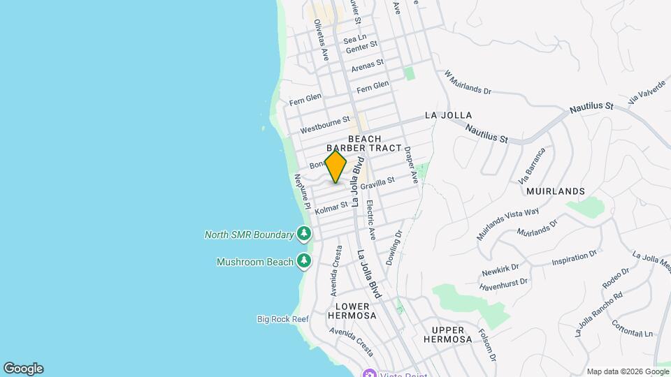 336 Gravilla St Map and Location Details