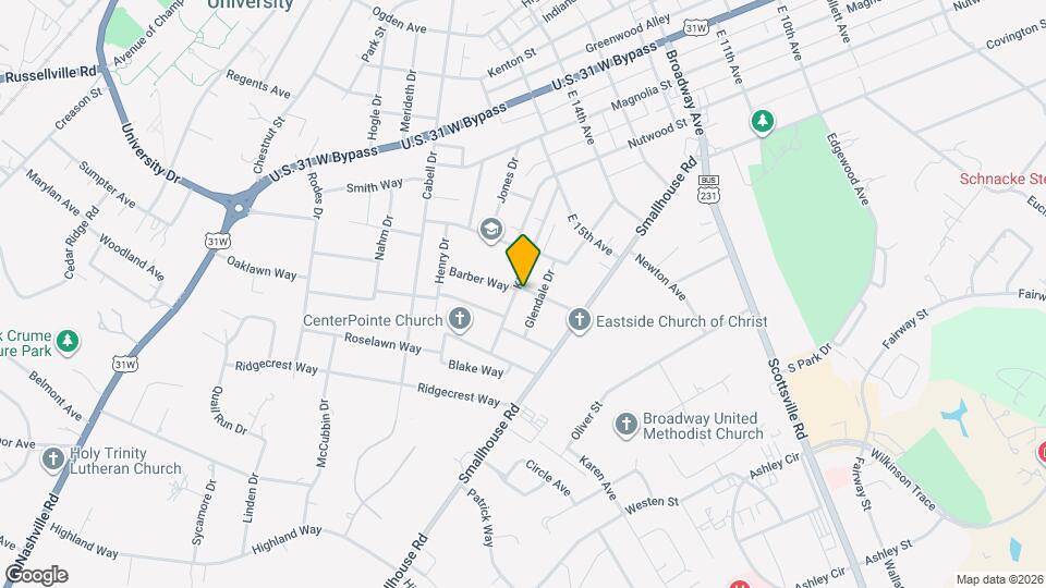 1700 Kirby Dr Mapa y Detalles de la Ubicación