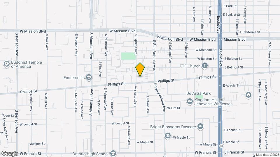 764 W Phillips St, Unit 14 Mapa y Detalles de la Ubicación