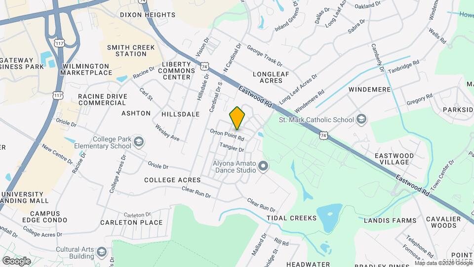 5401 Orton Point Rd Map and Location Details