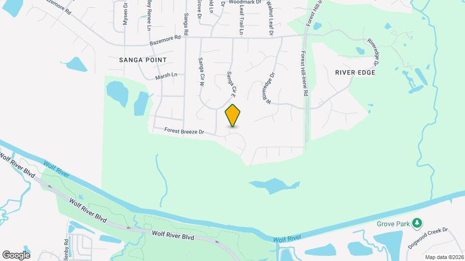 8866 Forest Breeze Dr Map and Location Details