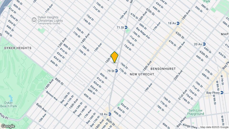 1644 77th St Map and Location Details
