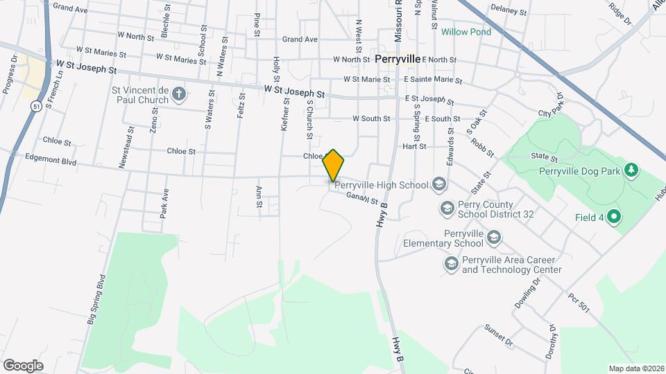 343 S Shelby St Mapa y Detalles de la Ubicación