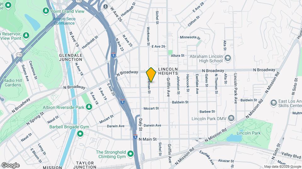 2308 Workman St, Unit 1-2 Mapa y Detalles de la Ubicación