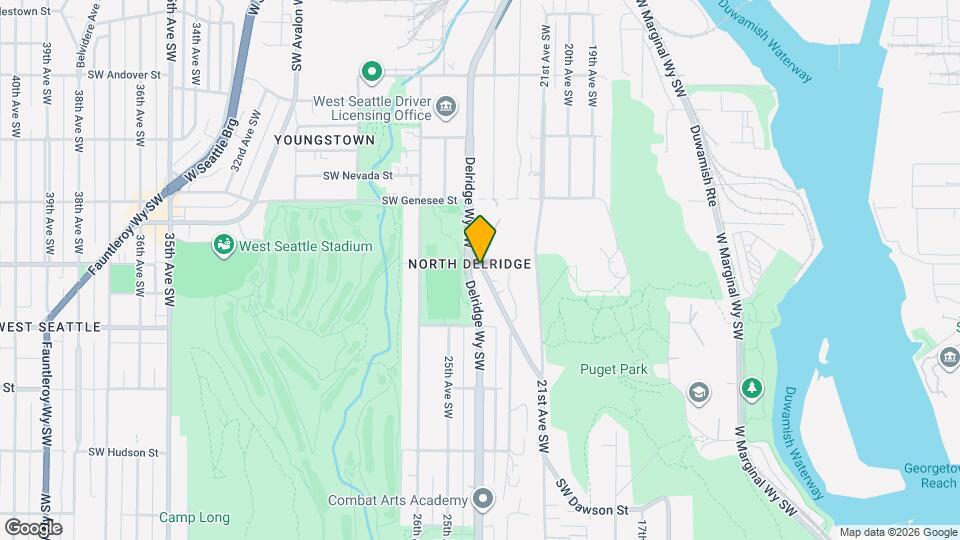 4505 23rd Ave SW Map and Location Details