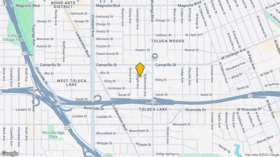 4710 Cartwright Ave Map and Location Details