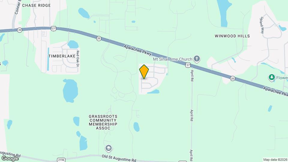 5504 Hampton Oak Pl Map and Location Details