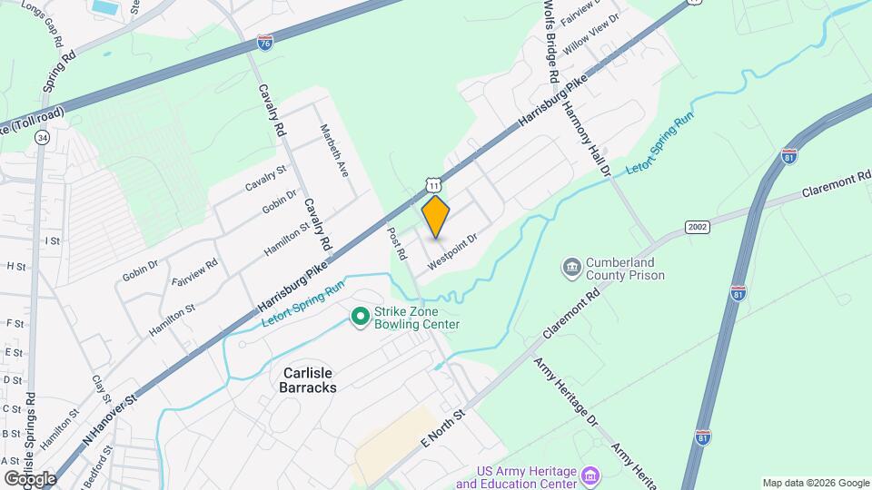 Keystone Arms Townhomes and Nearby Carlisle Apartments For Rent