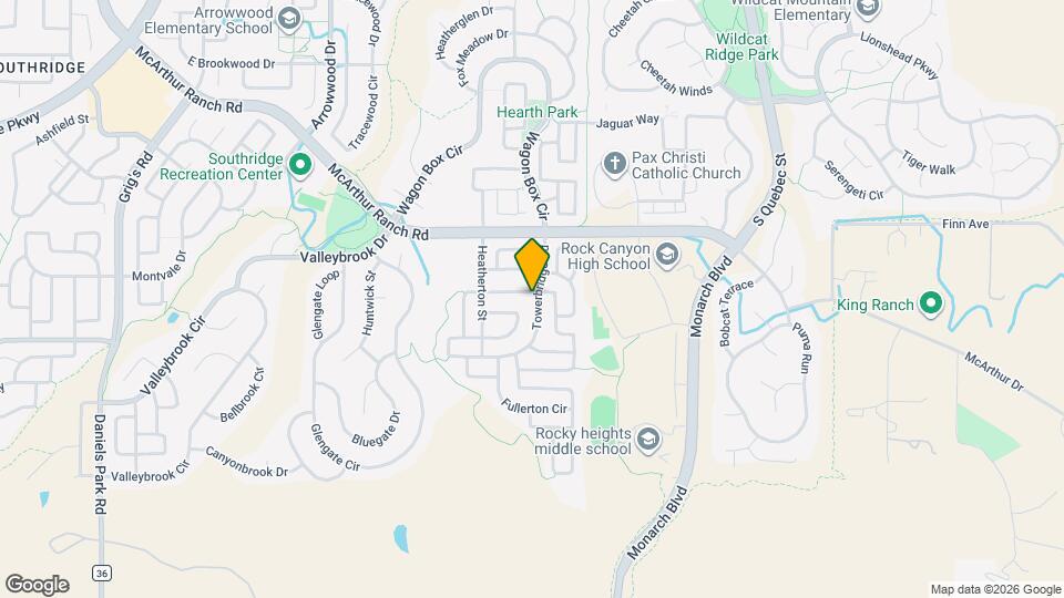 5420 Heatherton Ln Map and Location Details