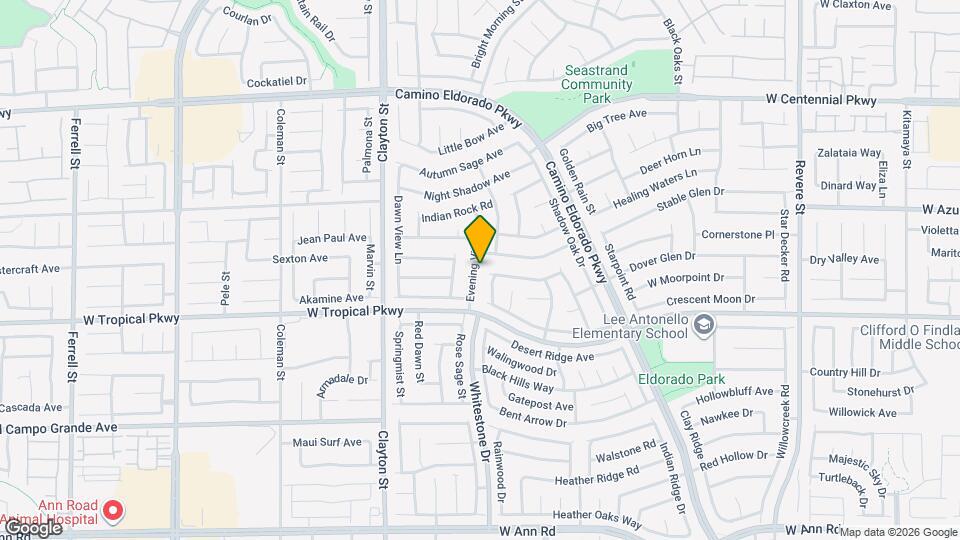 6046 Evening View St Mapa y Detalles de la Ubicación