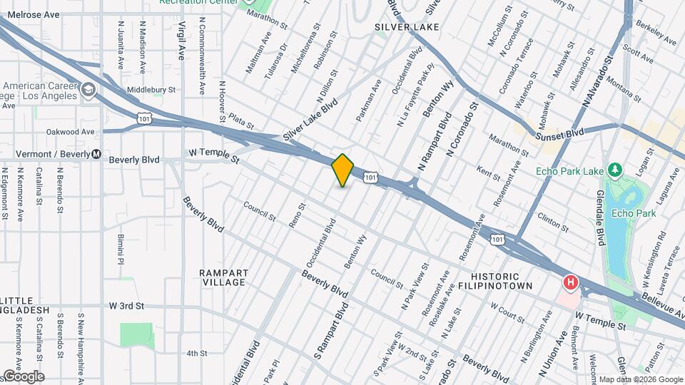 333 N Occidental Blvd Map and Location Details