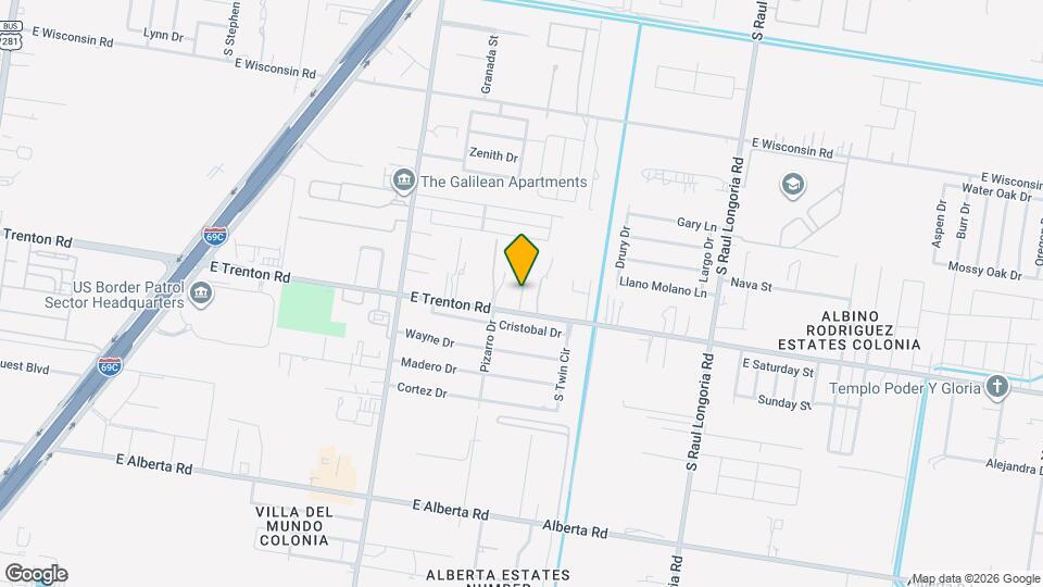 18 Pedernal St Map and Location Details