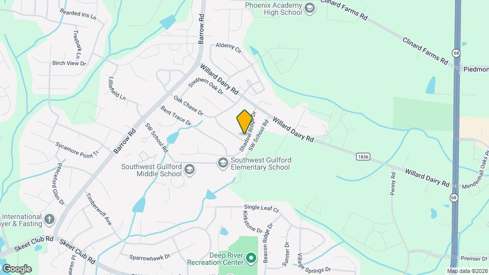 3691 Wood Cove Dr Map and Location Details