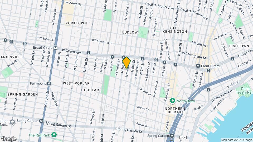 952 N Marshall St Map and Location Details