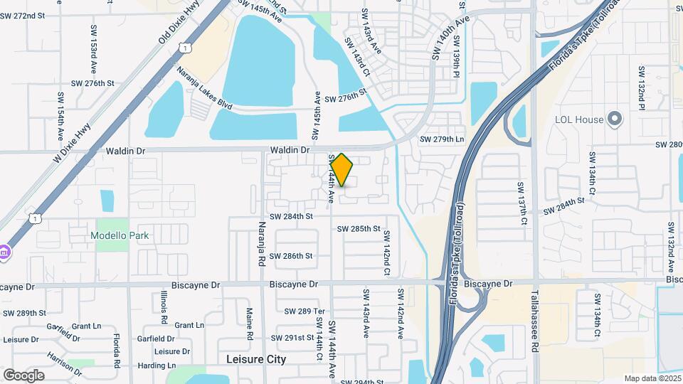 28214 SW 143rd Ct Map and Location Details