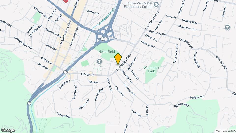 49 Los Gatos Blvd Mapa y Detalles de la Ubicación